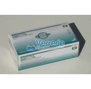 Latex gloves non powdered Xlarge 9/10 disposable very good tear strenght, ideal for use in wet anti 
