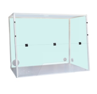 Hotte a Raccorder H12, passage trapeze dimensions exterieures (LxPxH) 1200x750x945 mm, dimensions in