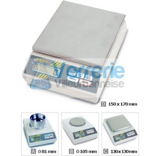 Precision balance 0,001 g , 60 g plate dimensions : 81 mm