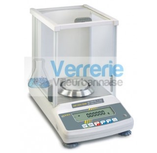 Analytical balance with type approval, class I 0,01 mg , 101 g plate dimensions : 80 mm
