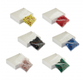 Fiole a bouchon visse ABC en verre borosilicate avec pastille d'annotation, 1,8 ml, brun (Boite de 1