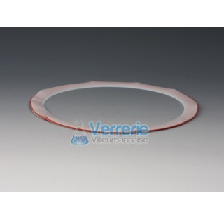 Flat flange gasket, PTFE NW 100 thickness 0,5mm temperature resistance -200 to 250 degree, vacuum su