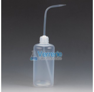 Wash bottle, PFA 250 ml height 200mm, OD 60MM transparent ,temperature resistance -200 to 250 degree