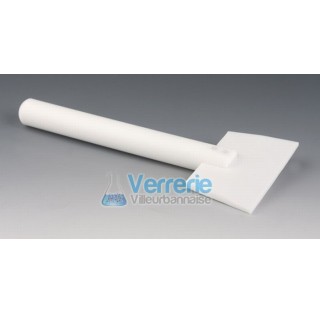 Scrapers, PTFE total lenght 160 mm width of blade 50 mm diam of handle 20mm temperature resistance: 