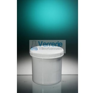 Pot 125ml PP wh height 60 diameter 54et screw cap wh