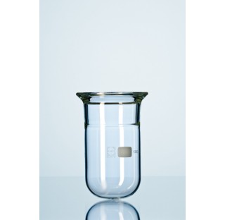 Reactor 1000ml DN100 with gorge ( 1 liter)O.D. 106mm height 205mm Pressure resistance 1.5 bars boros