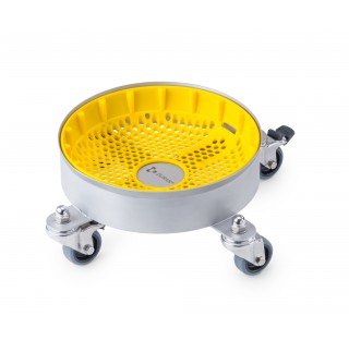Support de base silicone pour la Dolly Metal 10L DURAN. Jaune