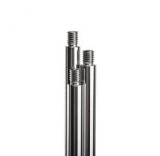 Rod diameter 12 mm length 1000 mm with thread M10 for stand ,aluminium