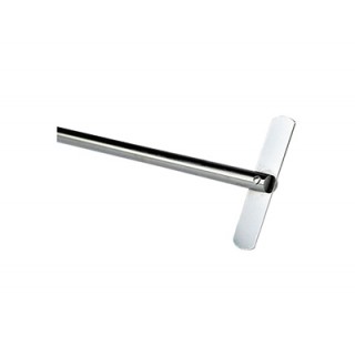 Straight stirrer, shaft length 40cm,stirrer diameter 6cm, 316L stainless steel