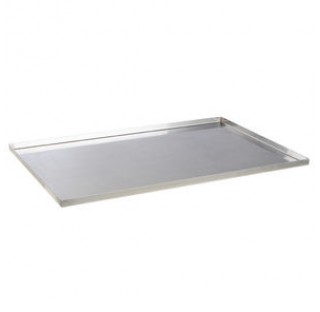 Draining plate for transport cart 602x402 mm height 20 mm ,stainless steel E-poli