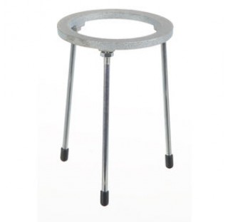 Tripod internal diameter 140mm height 210 mm in tempered cast iron , screwed feet